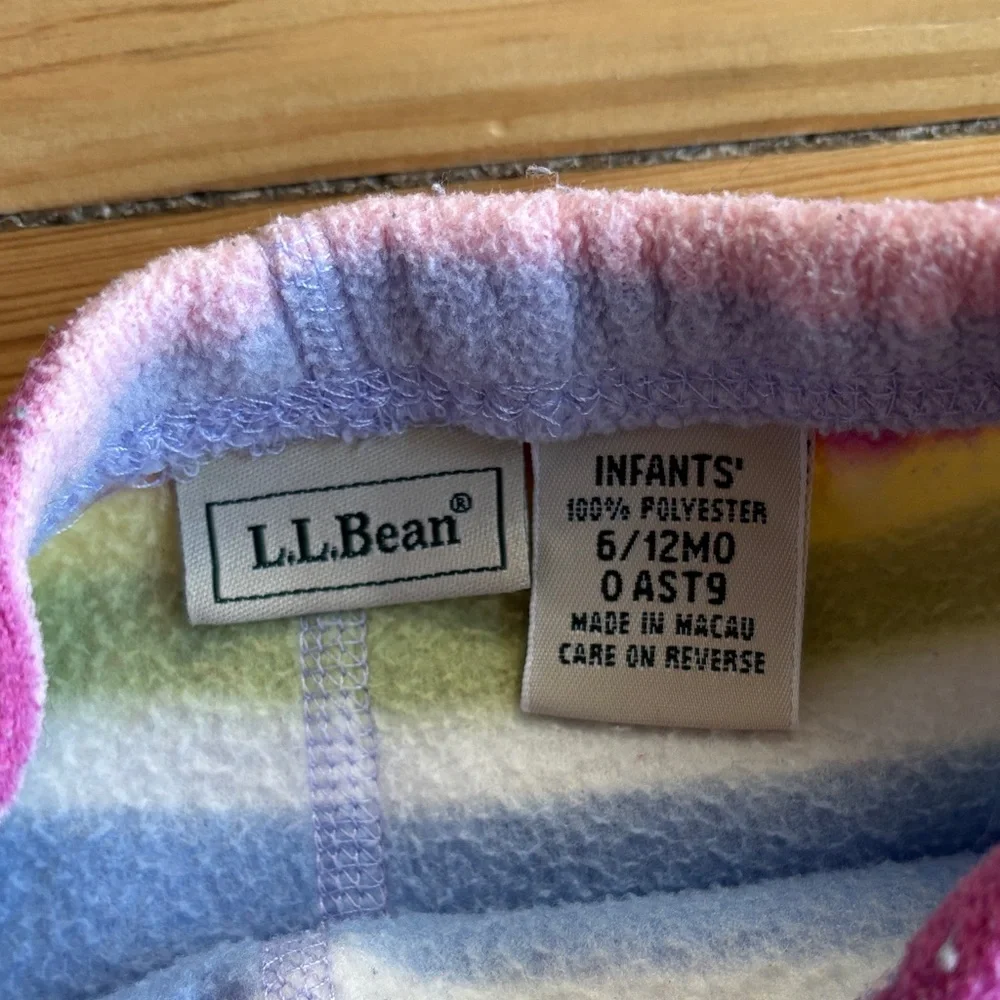 Colorful Striped Kids Fleece Pants - Picture 2 of 2